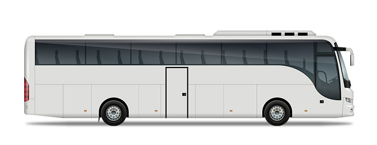 Symbol eines Shuttle-Busses